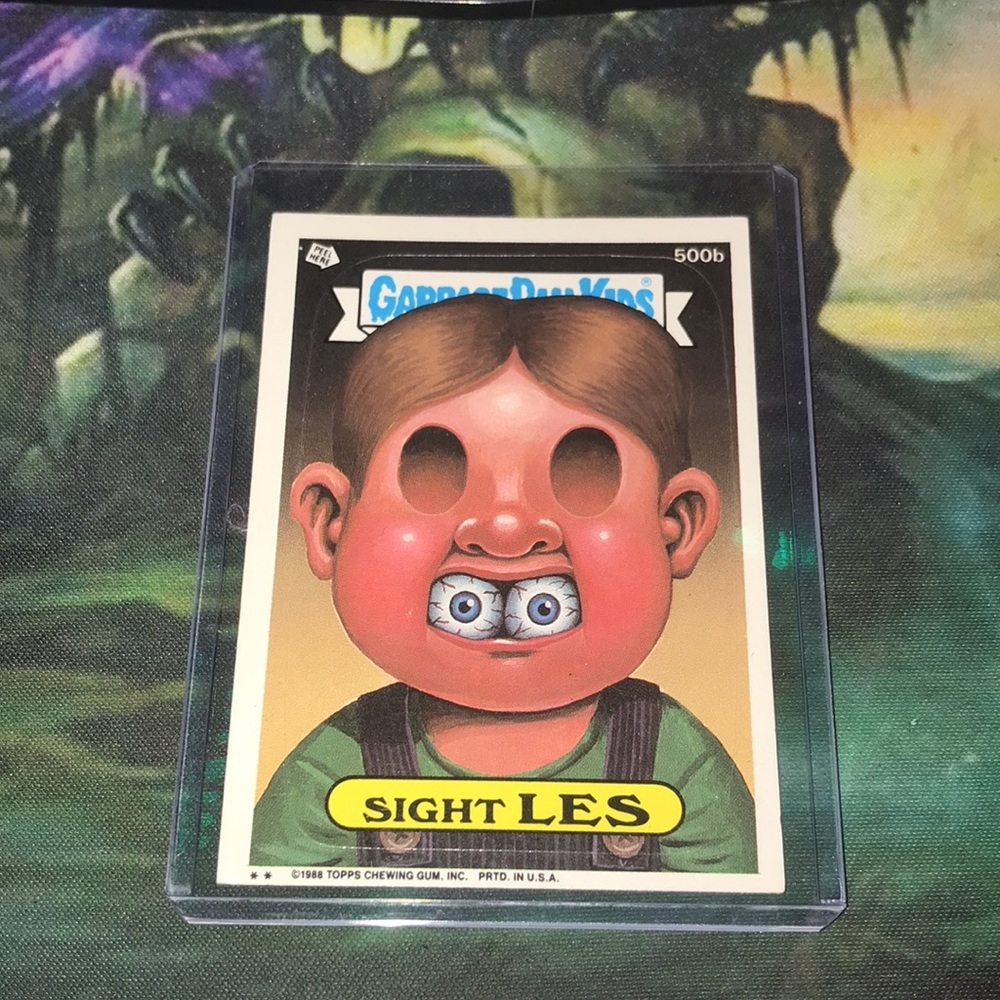 Garbage Pail Kids 500b Sight Les